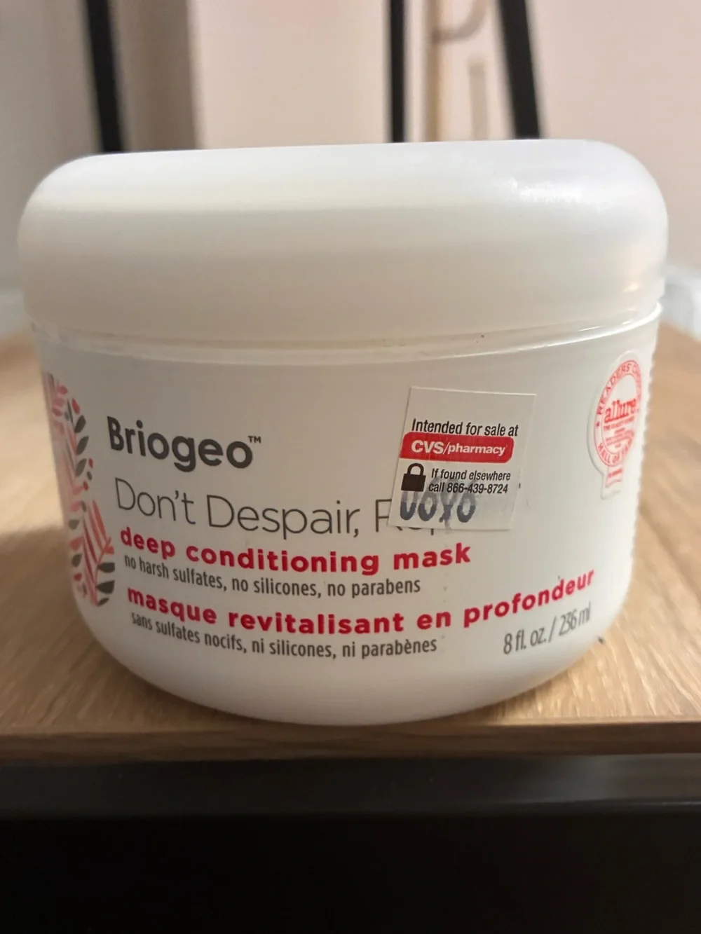 Briogeo Don’t Despair Repair Deep Conditioning Mask 8 oz NEW